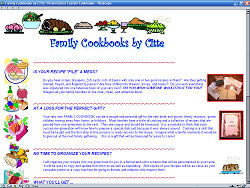 Family Cookbooks by Citte
